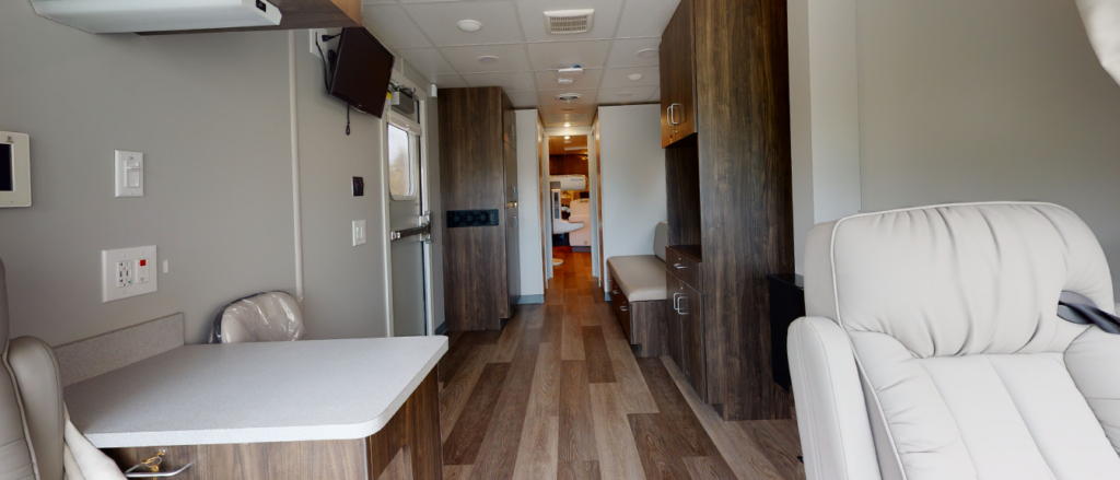 Custom Cabinets Mobile Medical Coach